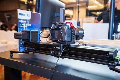 勻速運鏡神器! 洋蔥工廠導軌亮相2022索尼電影感創作坊