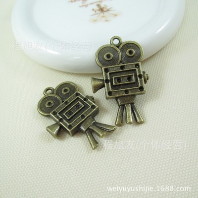 【A0560 廠家批發復古放映機diy飾品配件 飾品合金配件 仿古青銅】價格,廠家,圖片,其他工藝品原料、輔料、配件,程旭友(個體經營)-
