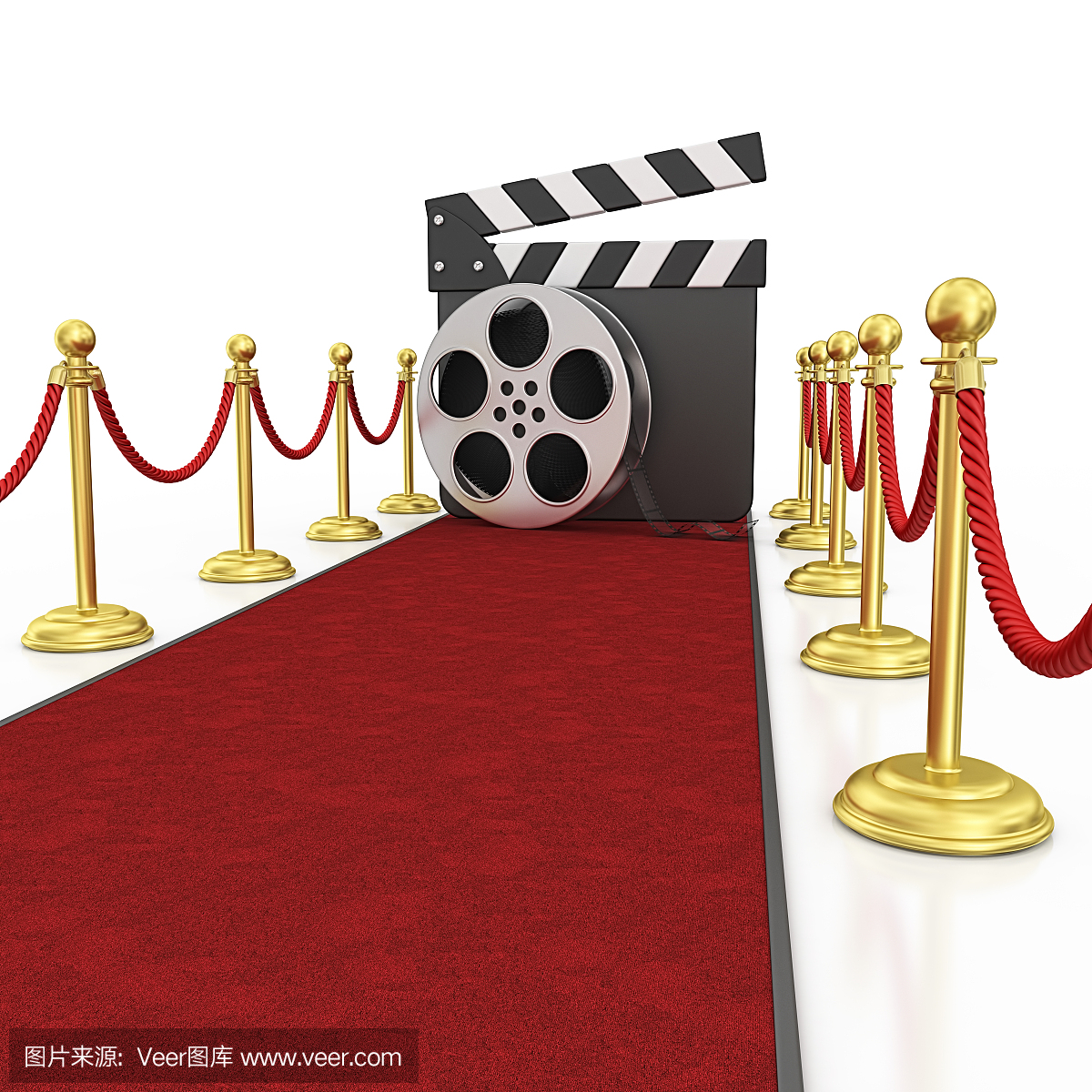 電影石板和紅地毯