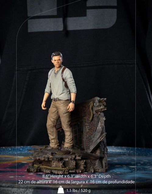 129.99美元起 巴西廠 神秘海域 電影德雷克雕像