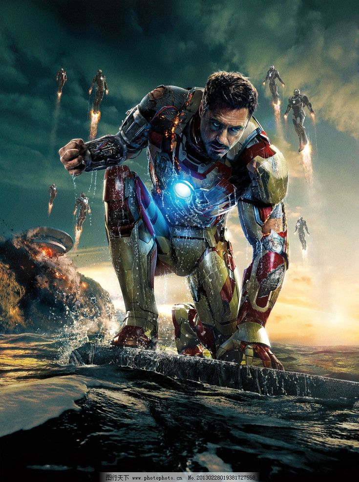 鋼鐵俠3 無標題海報 高清圖片